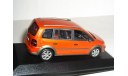 Volkswagen Cross Touran Mk1 FL 2007 Minichamps 1/43 - - - Фольксваген Кросс-Туран 1:43 ОРАНЖЕВЫЙ!, масштабная модель