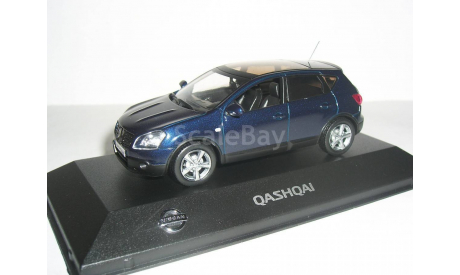 Nissan Qashqai J10 LHD  J-collection 1/43 Ниссан Кашкай  2007г ЛЕВЫЙ РУЛЬ! - т.синий 1:43, масштабная модель, scale43, Norev