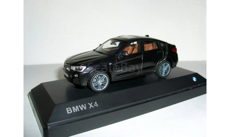 BMW X4 (xDrive 3.5d) 2014года (F26) 1:43 Paragon/Jadi БМВ Бумер ИКС-4 ЧЁРНЫЙ, масштабная модель, 1/43