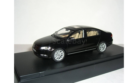 Volkswagen Passat B7 Schuco 1:43 VW black --- Фольксваген Пассат -7 седан  2010г ... ЧЁРНЫЙ металлик, масштабная модель, scale43