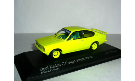 Opel Kadett C Coupe ’Street Racer’ 1973 Minichamps 1:43 - Опель Кадет -Ц КУПЕ ’стрит-рэйсер’., масштабная модель, 1/43