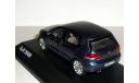 С РУБЛЯ! - Volkswagen Golf VI 5dr 2009г Schuco 1:43 --- VW 5дверей Гольф-6 BLUE-GRAPHIT/ синий графит, масштабная модель