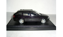 Skoda Octavia A5 combi 2004г 1:43 Abrex --- Шкода Октавия-2 комби - ДОрестайл. ЧЁРНАЯ / black, масштабная модель, 1/43