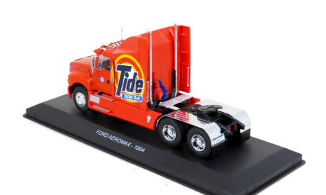 ↪︎ Под ЗАКАЗ! ⇝ Ford Aeromax 1994 Hachette 1/43 Cедельный тягач Форд Аэромакс 1994 года? в ’тюнинге’ «Tide Racing Team» 1:43, масштабная модель, scale43
