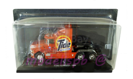 ↪︎ Под ЗАКАЗ! ⇝ Ford Aeromax 1994 Hachette 1/43 Cедельный тягач Форд Аэромакс 1994 года? в ’тюнинге’ «Tide Racing Team» 1:43, масштабная модель, scale43