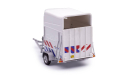 ✔ В наличии!  ∜ - УДВОЮ СКИДКУ См.**... -  Horse transporter trailer 1/43 Прицеп ’коневоз’ д/ перевозки лошадей одноосный 1:43, масштабная модель, Bauer/Cararama/Hongwell, scale43
