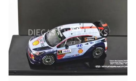 ★⬊ Акция! ⤵ ✔ Скидка!! ✔ Повыш.групп-скидка!!! -  Hyundai i20 Coupe WRC Rally ’Tour de Cors’e 2017 #5 IXO  1:43, масштабная модель, IXO Rally (серии RAC, RAM), scale43