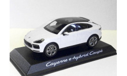 Акция - См.- ни-же! . Porsche Cayenne ’e-hybrid’ Coupe 2019 Norev 1/43 Порш Кайен ’Е-Гибрид’ 2019 год white БЕЛЫЙ 1:43