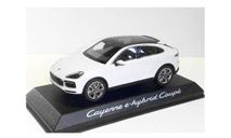 Porsche Cayenne ’e-hybrid’ Coupe 2019 Norev 1/43 Порш Кайен ’Е-Гибрид’ 2019 год white БЕЛЫЙ 1:43, масштабная модель