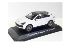 Распродажа! -»  Porsche Cayenne ’e-hybrid’ Coupe 2019 Norev 1/43 Порш Кайен ’Е-Гибрид’ 2019 год white БЕЛЫЙ 1:43