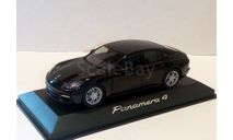 Porsche Panamera 4 (2nd Generation) Herpa 1/43 Порш Панамера Mk2 - 2017 год BLACK / ЧЁРНЫЙ 1:43, масштабная модель, scale43