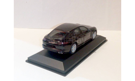 Porsche Panamera 4 (2nd Generation) Herpa 1/43 Порш Панамера Mk2 - 2017 год BLACK / ЧЁРНЫЙ 1:43, масштабная модель, scale43
