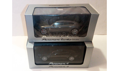 Porsche Panamera 4 (2nd Generation) Herpa 1/43 Порш Панамера Mk2 - 2017 год BLACK / ЧЁРНЫЙ 1:43, масштабная модель, scale43