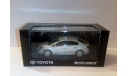 УЦЕНКА! Дефект! См.текст! Toyota Avensis  T27 limousine Minichamps 1/43 Тойота Авенсис 2009 седан серебристая/ silver  1:43, масштабная модель, scale43