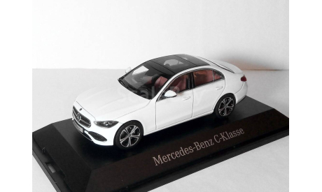 Mercedes-Benz C-class W206 New 1/43 Мерседес C-класс седан 2021 белый / WHITE 1:43 Mercedes, масштабная модель, Herpa, scale43