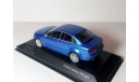 Audi RS4 B7 2004 blue 1/43 Minichamps Ауди А4 Б7 седан 2004г (Mk3) синий 1:43, масштабная модель, scale43