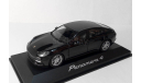 Porsche Panamera 4 (2nd Generation) Herpa 1/43 Порш Панамера Mk2 - 2017 год BLACK / ЧЁРНЫЙ 1:43, масштабная модель, scale43