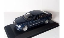 УЦЕНКА - Mercedes-Benz E-class W211 Minichamps 1/43 Мерседес-Бенц E-klasse 1:43 т.синий / BLUE, масштабная модель, scale43