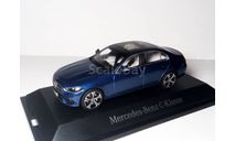 Mercedes-Benz C-class W206 New 1/43 Мерседес C-класс седан 2021 синий / BLUE 1:43 Mercedes, масштабная модель, Herpa, scale43