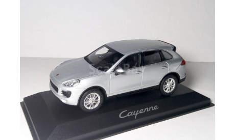 С РУБЛЯ!   Porsche Cayenne E2 Facelift 2014 Мiniсhаmрs 1/43 Порш Кайен 958-2 рестайл SILVER / серебристый 1:43, масштабная модель, scale43, Minichamps