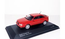 УДВОЮ*   Audi S2 Coupe 1992 Solido 1/43  Ауди купе эС-2 1:43 RED / красная 1:43, масштабная модель, scale43