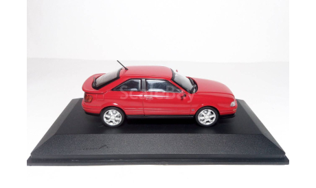 С РУБЛЯ!  Audi S2 Coupe 1992 Solido 1/43 Ауди купе эС-2 1:43 RED / красная 1:43, масштабная модель, scale43