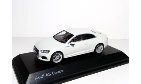 С РУБЛЯ!  Audi A5 coupe NEW 2017 Spark 1/43 Ауди А-5 купе 2016г (2017 модельного года) WHITE / БЕЛЫЙ 1:43, масштабная модель