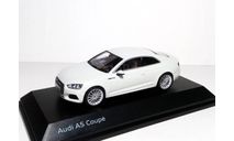 Акция - См.- ни-же! .  Audi A5 coupe NEW 2017 Spark  1/43  Ауди А-5 купе 2016г (2017 модельного года) WHITE /  БЕЛЫЙ 1:43, масштабная модель