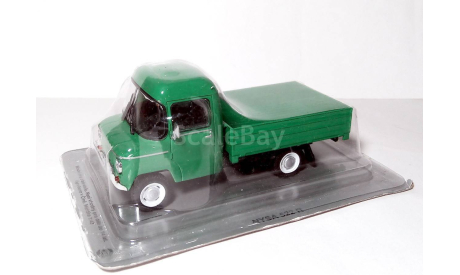 С РУБЛЯ!    Nysa 522 R flatbed truck DeAgostini 1/43 Nysa-522R ciężarówka burtowa Ныса зелёная 1:43, масштабная модель, DeAgostini-Польша (Kultowe Auta)