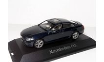 УДВОЮ! - Mercedes Benz CLS Coupe C257 Norev 1/43 Мерседес ЦЛС купе 2019 синий / BLUE 1:43, масштабная модель, Mercedes-Benz, scale43