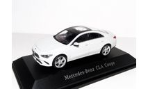 Mercedes-Benz CLA Coupe C118 1/43 Мерседес ЦЛА купе-седан 2019 белый / WHITE 1:43 Редкий!, масштабная модель, scale43, Spark