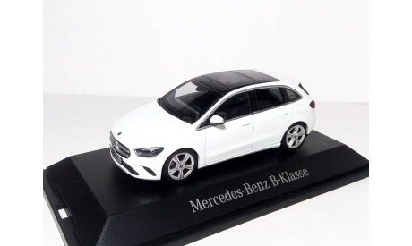 Mercedes-Benz B-class W247 New 1/43 Мерседес В-класс 2019 белый / WHITE 1:43 Mercedes Редкий, масштабная модель, scale43, Herpa