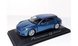 Porsche Panamera Sport Turismo 4S Diesel G2 Мiniсhаmрs 1/43 Панамера 4S УНИВЕРСАЛ! Редкая! Blue 1:43