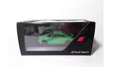 Audi TT RS Coupe (8S) iScale 1/43 Ауди ТТ РС купе NEW 2017  ЗЕЛЁНЫЙ / green  1:43, масштабная модель, scale43