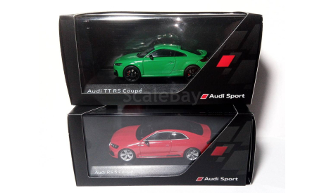 Audi TT RS Coupe (8S) iScale 1/43 Ауди ТТ РС купе NEW 2017  ЗЕЛЁНЫЙ / green  1:43, масштабная модель, scale43