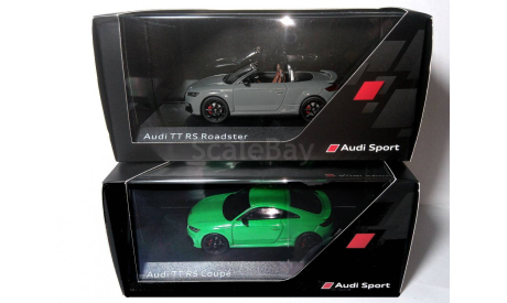 Audi TT RS Coupe (8S) iScale 1/43 Ауди ТТ РС купе NEW 2017  ЗЕЛЁНЫЙ / green  1:43, масштабная модель, scale43