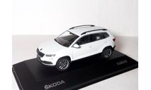Skoda Karoq 2019 SUV  1/43  Шкода Карок кроссовер 4x4 белая / WHITE 1:43, масштабная модель, Škoda