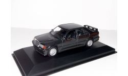 УДВОЮ! -  Mercedes-Benz 190E 2,3 16V 1/43 Мерседес W201 чёрный / BLACK 1:43