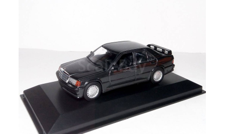 ✮ Акция - РАСПРОДАЖА! -- Mercedes-Benz 190E 2,3 16V 1/43 Мерседес W201 чёрный / BLACK 1:43, масштабная модель, Minichamps, scale43