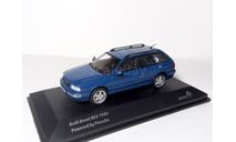 ✮ Акция - РАСПРОДАЖА! -- Audi RS2 Avant  Solido 1/43 Ауди Ауди эРэС2 (RS-2) синяя / BLUE 1:43, масштабная модель, scale43