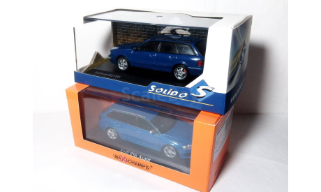 Audi RS2 Avant Solido 1/43 Ауди Ауди эРэС2 (RS-2) синяя / BLUE 1:43, масштабная модель, scale43