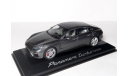 Porsche Panamera Turbo Executive G2 (2.Gen.) Herpa 1/43 Порш Панамера Порше Турбо 2016г. серый 1:43, масштабная модель, scale43