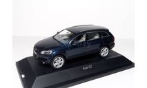 Удвою! - Audi Q7 (4L) 4,2l V8 Schuco 1/43 Ауди Ку-7 Mk1 2007 BLUE 1:43, масштабная модель, scale43