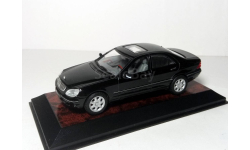 ✔ В наличии!  ∜ - УДВОЮ СКИДКУ См.**... -  Mercedes-Benz W220 S-class 1/43 MAISTO Мерседес-Бенц S-klasse 1999 ЧЁРНЫЙ / black 1:43 1:43