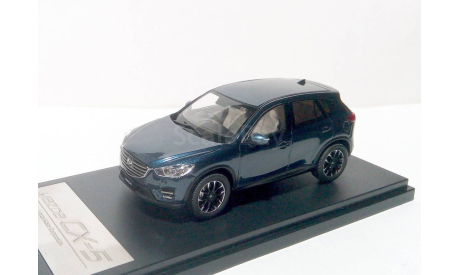 СКИДКА УЖЕ СЕЙЧАС + Удвою! - Mazda CX-5 2015 Mk1 Hi-Story 1/43 Мазда СХ5 (CX-5 рест.) 1:43 т.синий / BLUE, масштабная модель, scale43