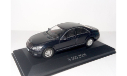 ✔ В наличии! - Меrсеdеs-Веnz S500 S-сlаss W221 IХО-Аltаyа 1/43 Мерседес S-класс 2006 Вluе-Вlасk 1:43