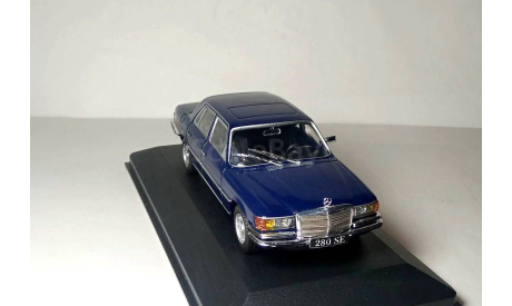 ★ РАСПРОДАЖА! ★ SUPER-СКИДКА⬊ ☛ 3 ДНЯ! ⬊   Mercedes-Benz 280 SE 1972  W116 IXO 1/43 Мерседес S-класс синий / BLUE 1:43, масштабная модель, scale43, IXO - ’Mercedes collection’- Altaya