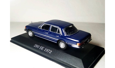 ★ РАСПРОДАЖА! ★ SUPER-СКИДКА⬊ ☛ 3 ДНЯ! ⬊   Mercedes-Benz 280 SE 1972  W116 IXO 1/43 Мерседес S-класс синий / BLUE 1:43, масштабная модель, scale43, IXO - ’Mercedes collection’- Altaya