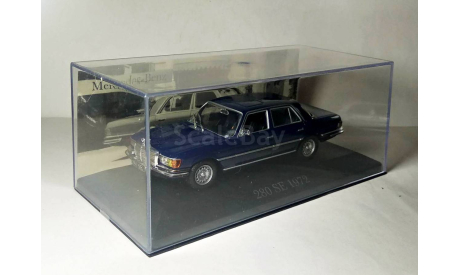 ★ РАСПРОДАЖА! ★ SUPER-СКИДКА⬊ ☛ 3 ДНЯ! ⬊   Mercedes-Benz 280 SE 1972  W116 IXO 1/43 Мерседес S-класс синий / BLUE 1:43, масштабная модель, scale43, IXO - ’Mercedes collection’- Altaya