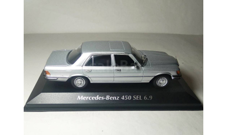 ★ РАСПРОДАЖА! ★ SUPER-СКИДКА⬊ ☛ 3 ДНЯ! ⬊   Mercedes-Benz 280 SE 1972  W116 IXO 1/43 Мерседес S-класс синий / BLUE 1:43, масштабная модель, scale43, IXO - ’Mercedes collection’- Altaya